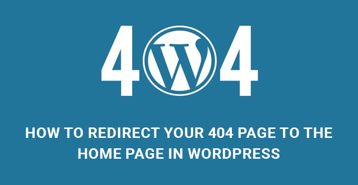 redirect 404 page WordPress